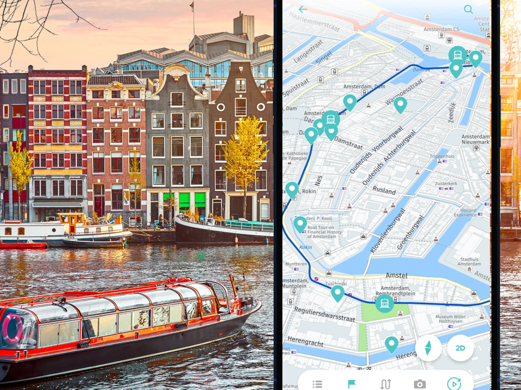 Amsterdam: Audioguide App