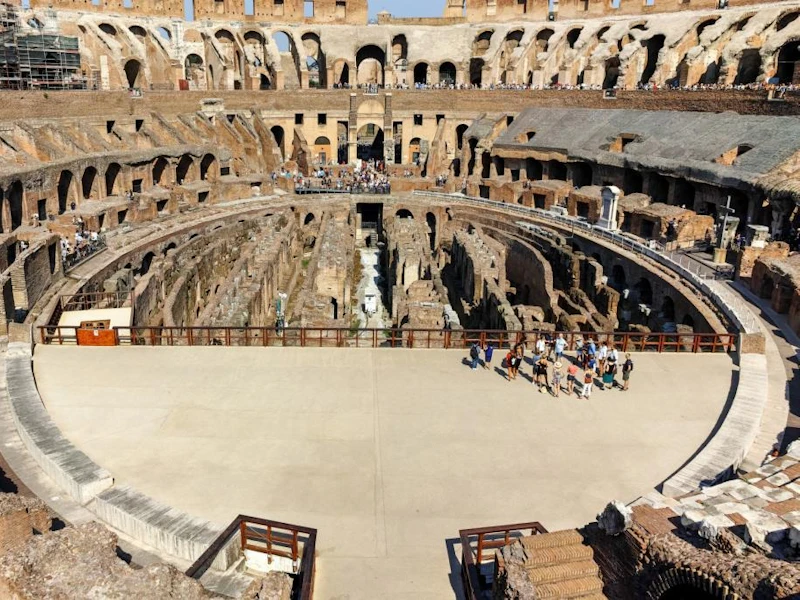 Colosseum, Arena, Roman Forum & Palatine Hill + Small Group Guided Tour