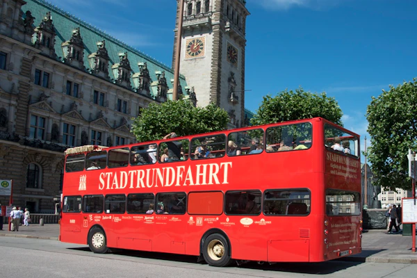 Hamburg Hop-On Hop-Off Sightseeing Bus Tour