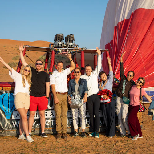 Ras Al Khaimah: 60-Minute Guided Hot Air Balloon Flight + Transfers