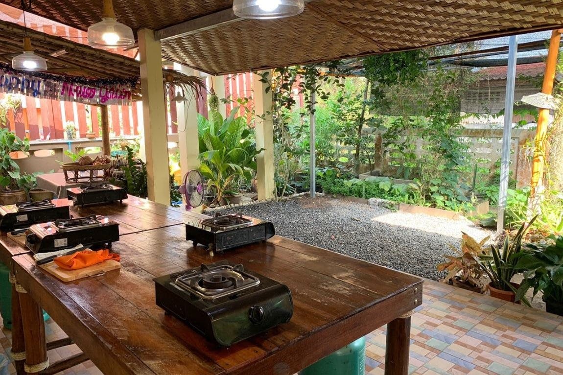 野外調理スペース