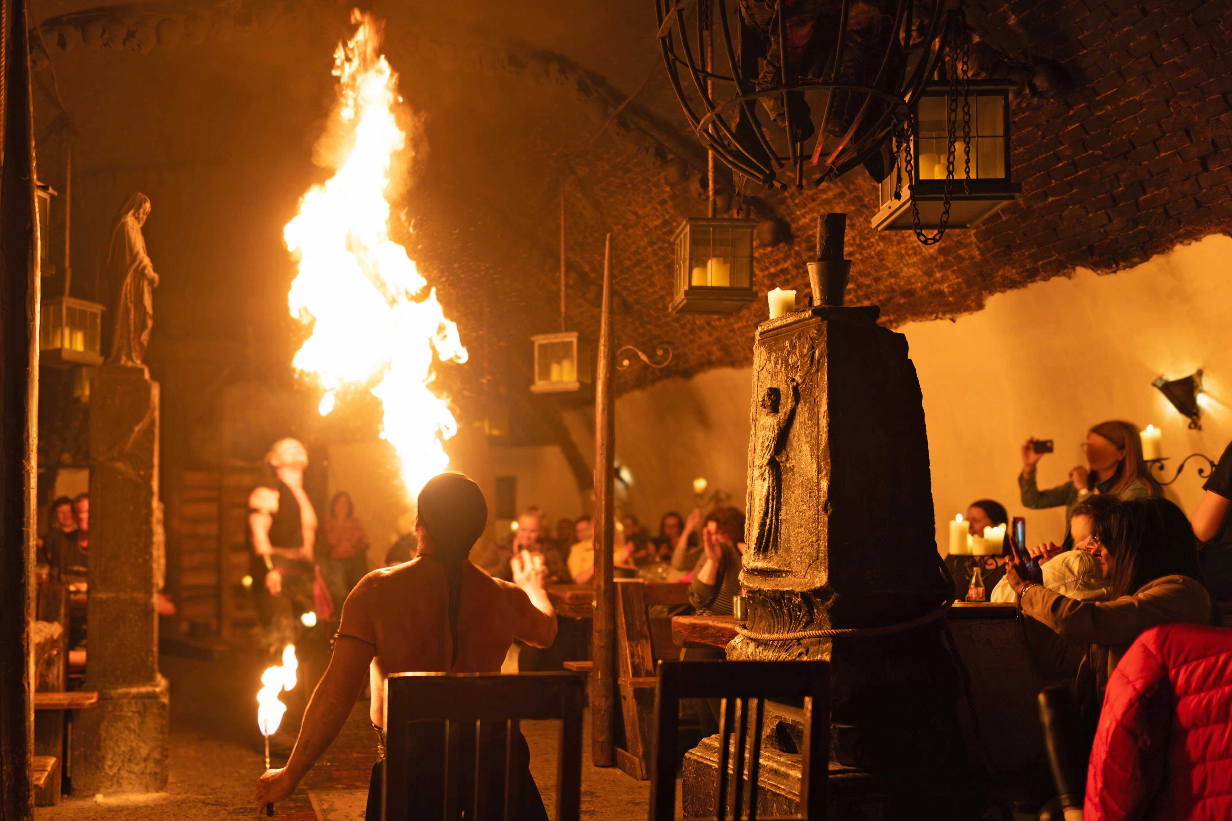 Authentic Czech Experience: Medieval Dinner & Show + Brewery & Castle Tour