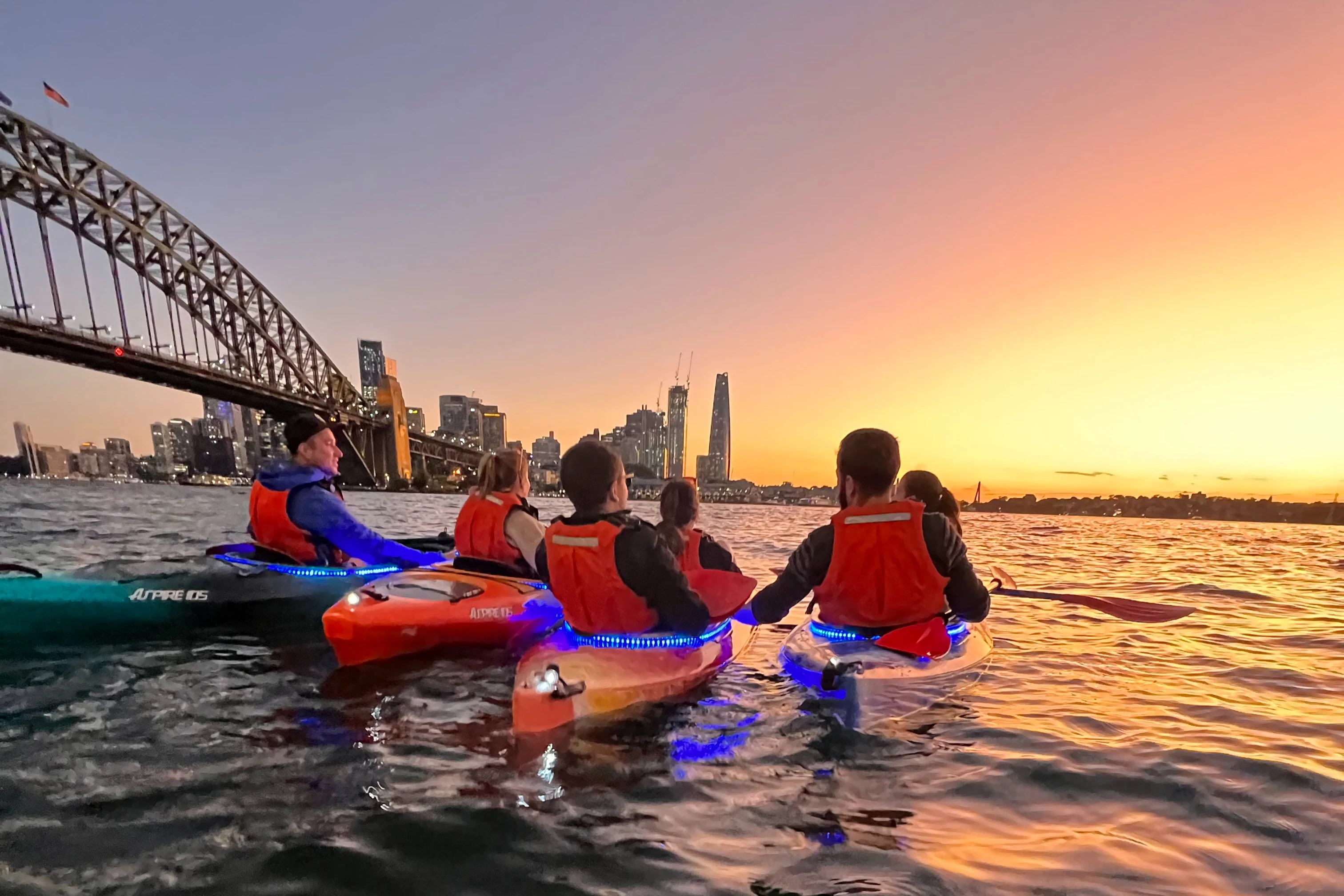 Sunset Paddle in Sydney Harbour