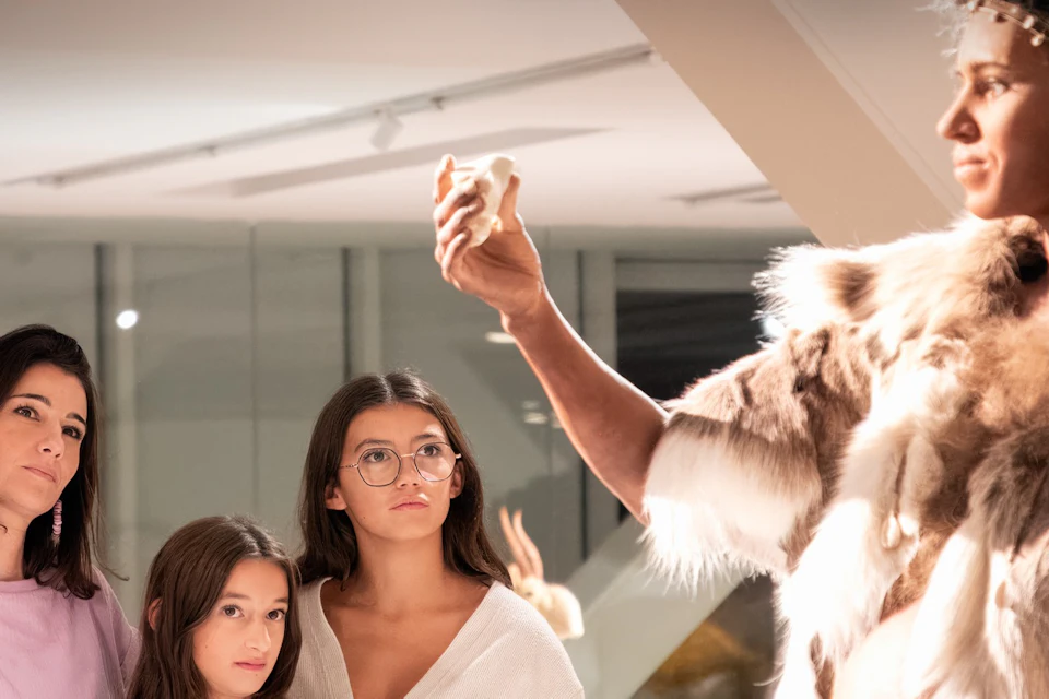 Exhibit of an early human