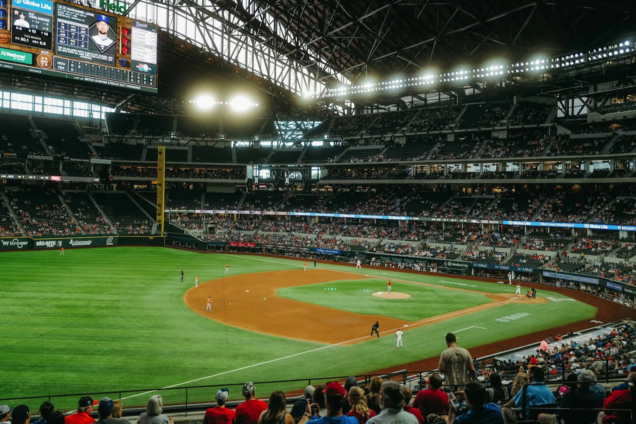 Globe Life Field: Texas Rangers Baseball Game