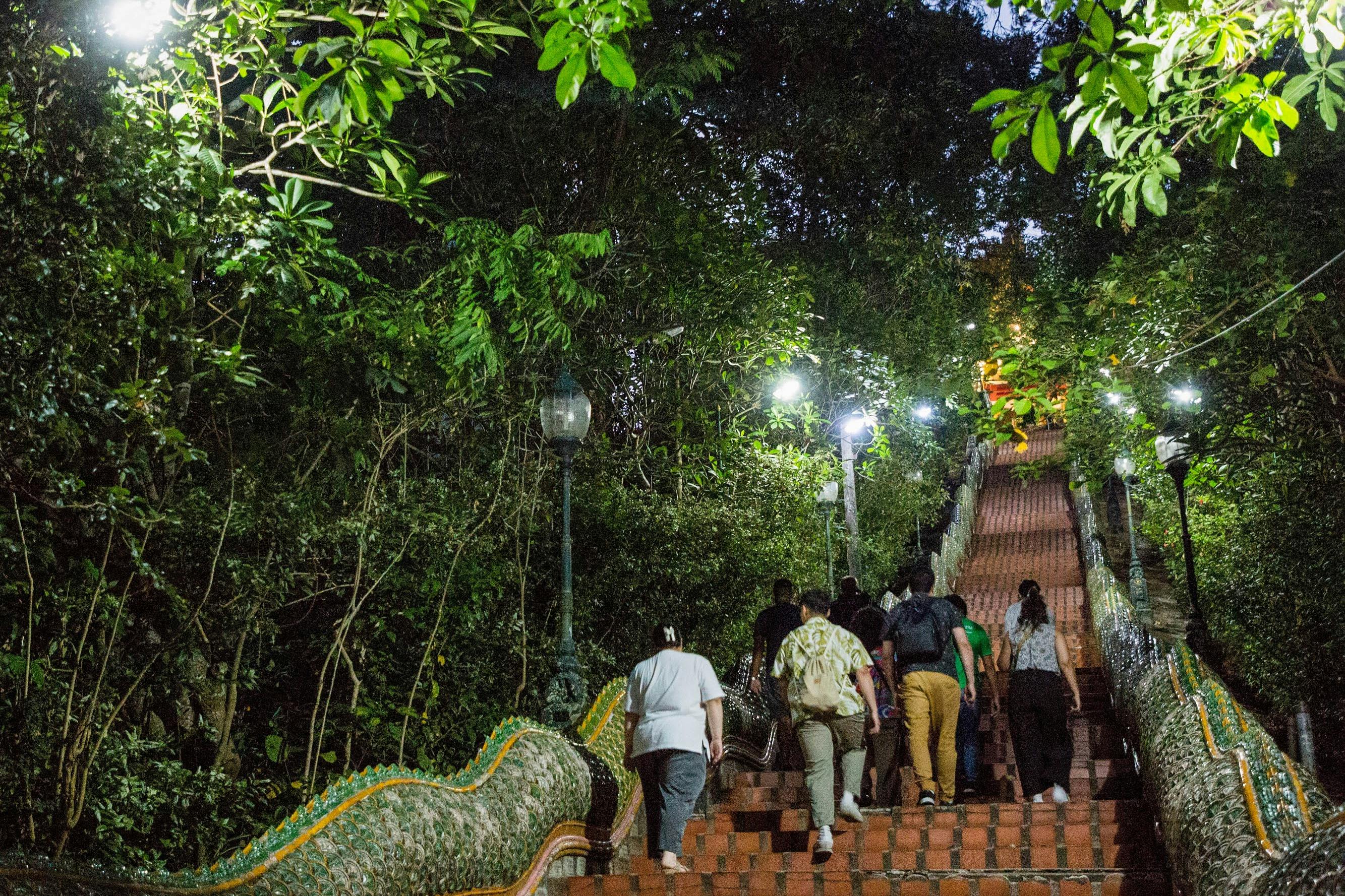 Stairs to Doi Suthep