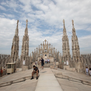 Zwiedzanie z przewodnikiem Duomo di Milano i tarasu dachowego
