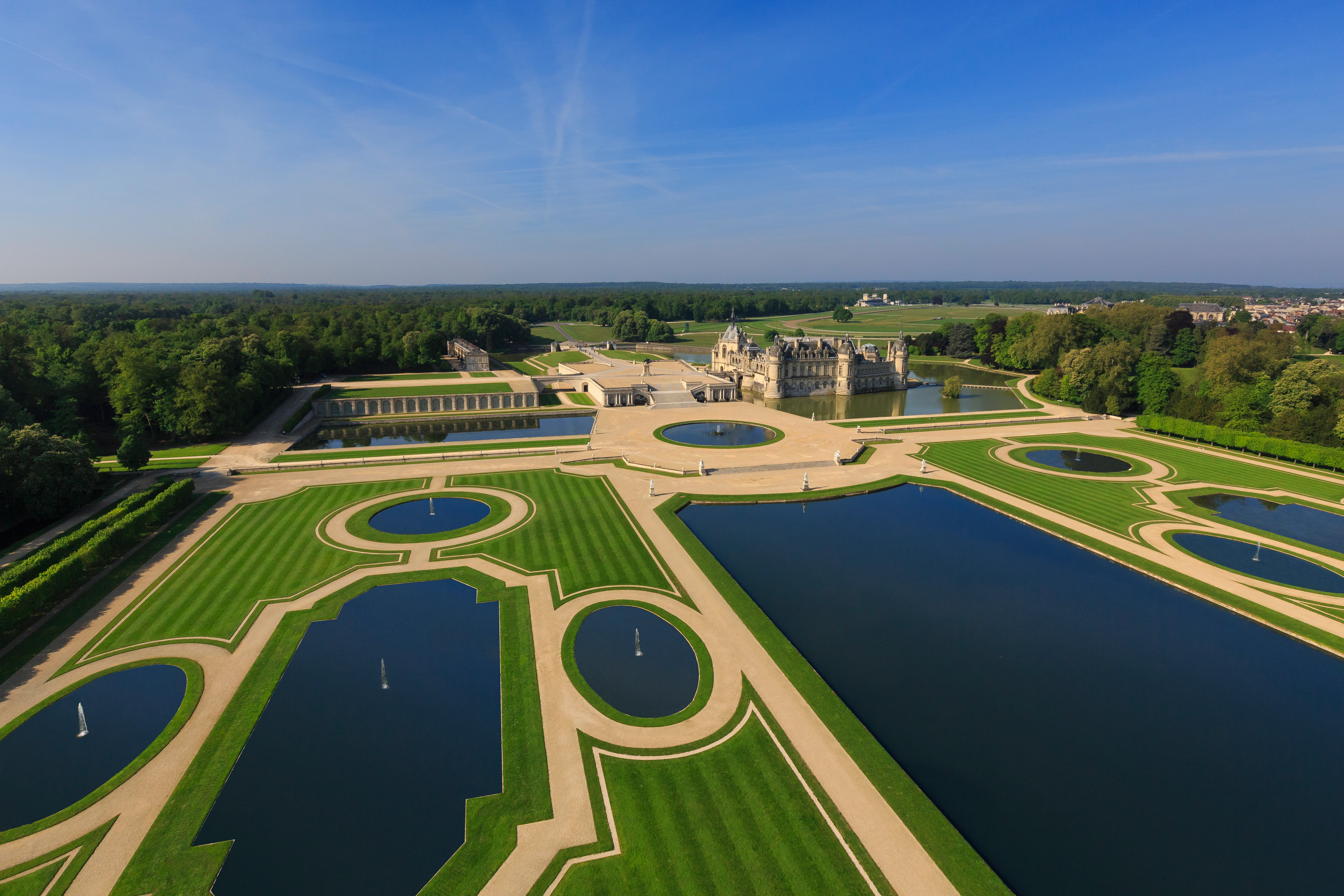 Château de Chantilly : Entrée des jardins uniquement
