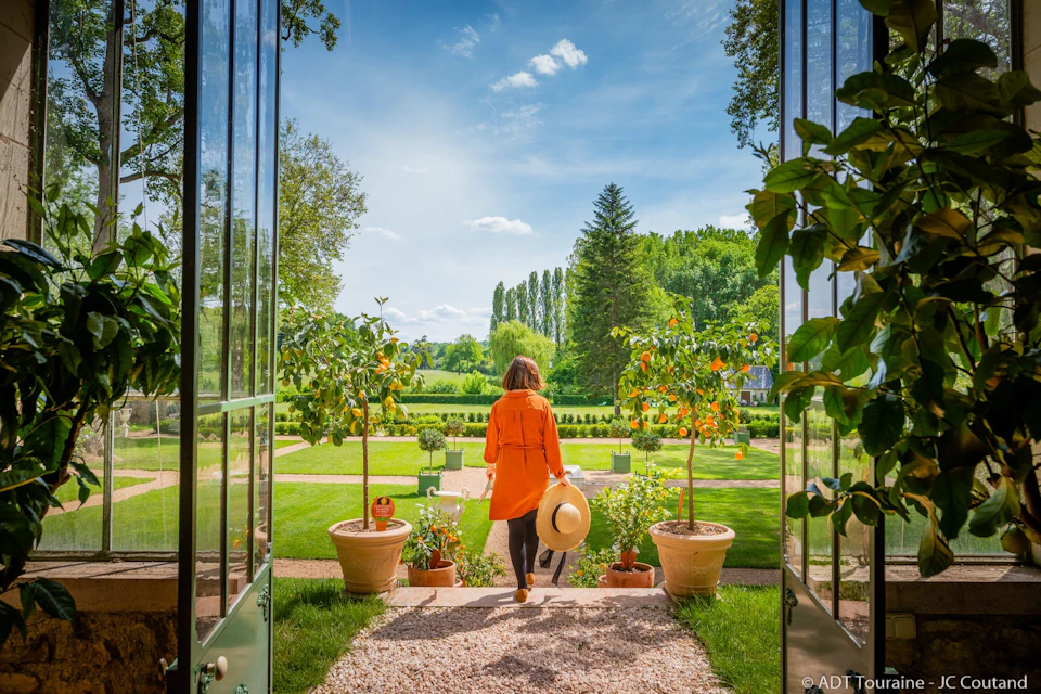 Vue depuis l'orangerie