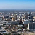 Downtown San Antonio from the top of the Tower of Americas