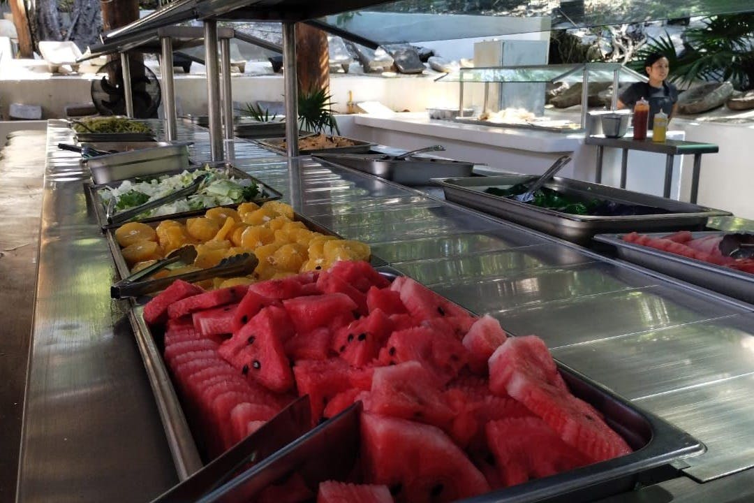 세계 각국의 점심 뷔페