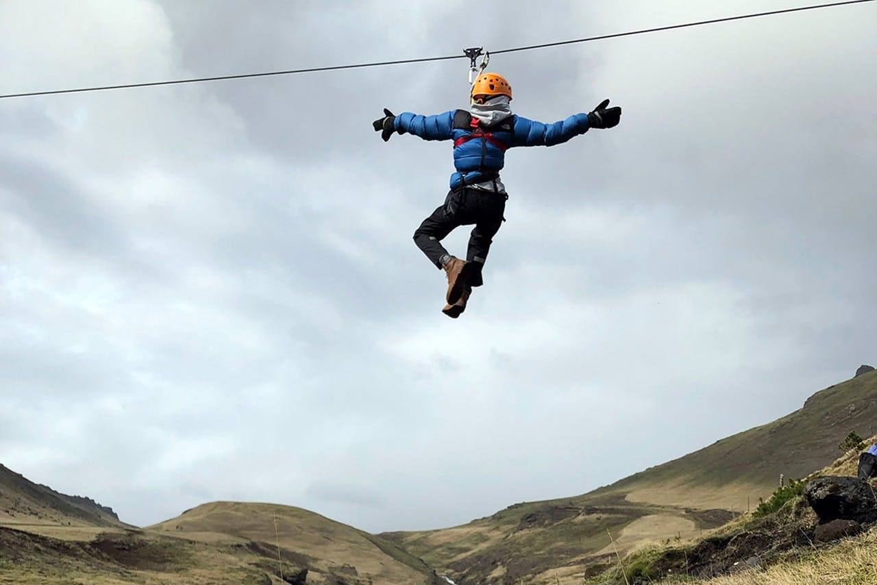 Zipline Iceland