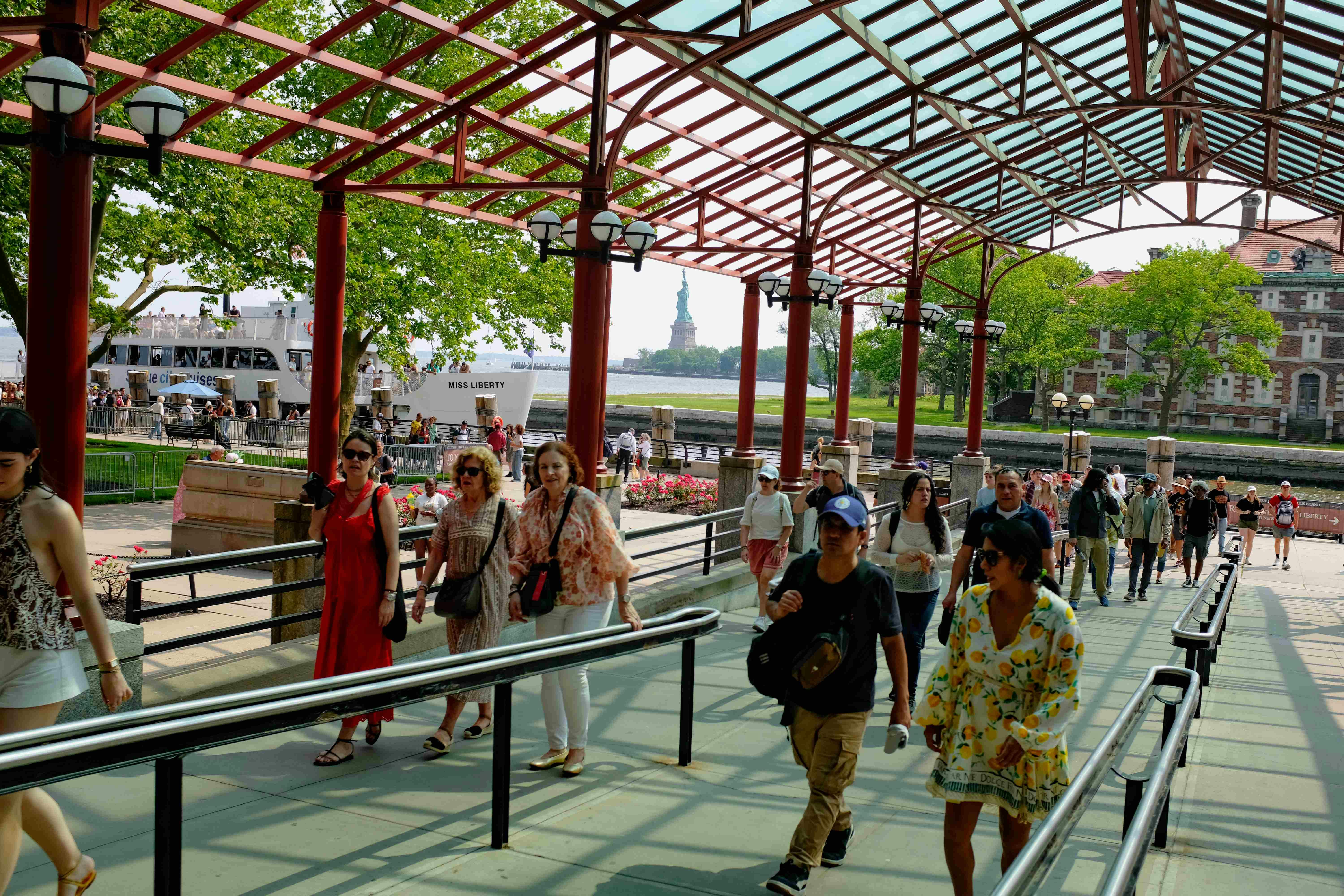 Statue of Liberty & Ellis Island: Entry Ticket + Roundtrip Ferry from New Jersey