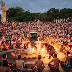 Skip the long waiting queue to watch the famous Kecak Fire Dance