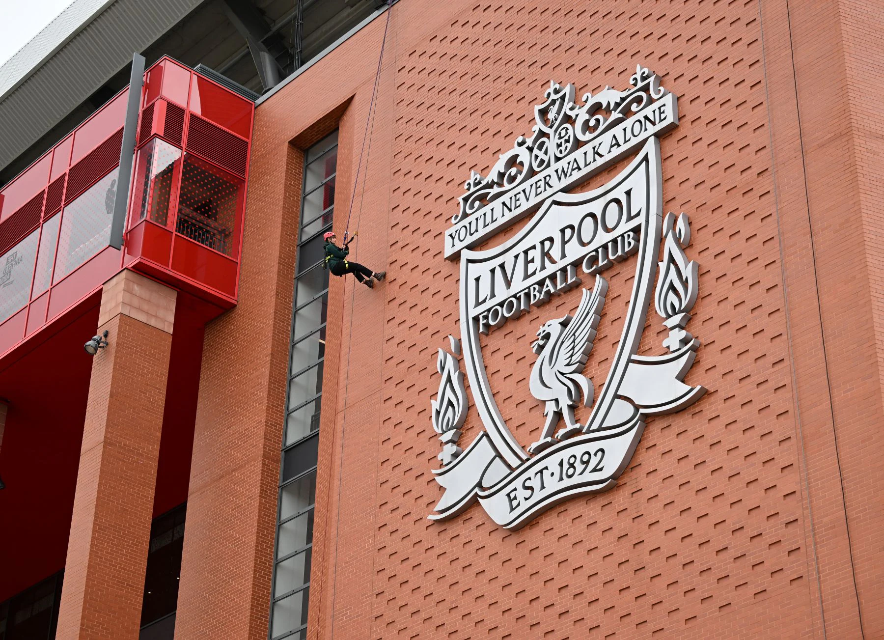 The Anfield Abseil + Free entry to the LFC Museum