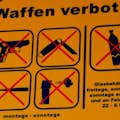 Señal de armas prohibidas St. Pauli
