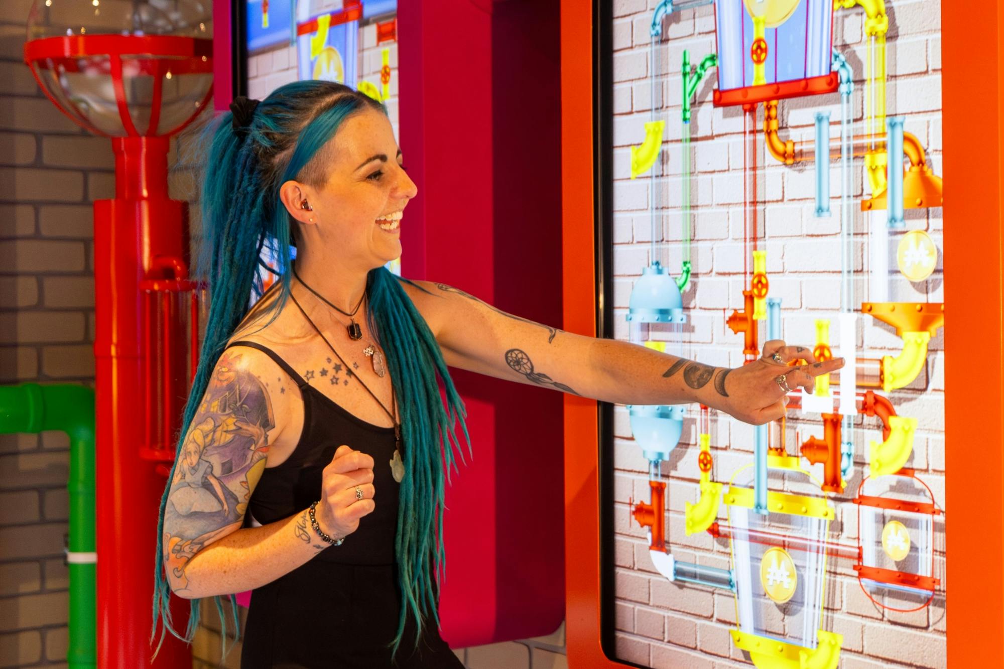 Keep the water flowing in Monopoly City.