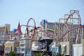 The Big Apple Roller Coaster no New York New York Resort & Casino