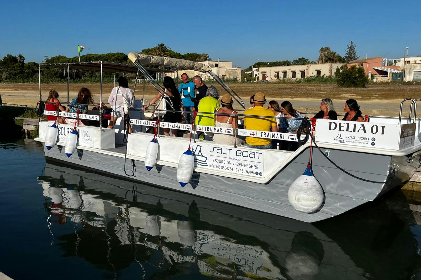 Isola di Mozia: Trasferimento in barca di andata e ritorno da Marsala + Biglietto d'ingresso — 5