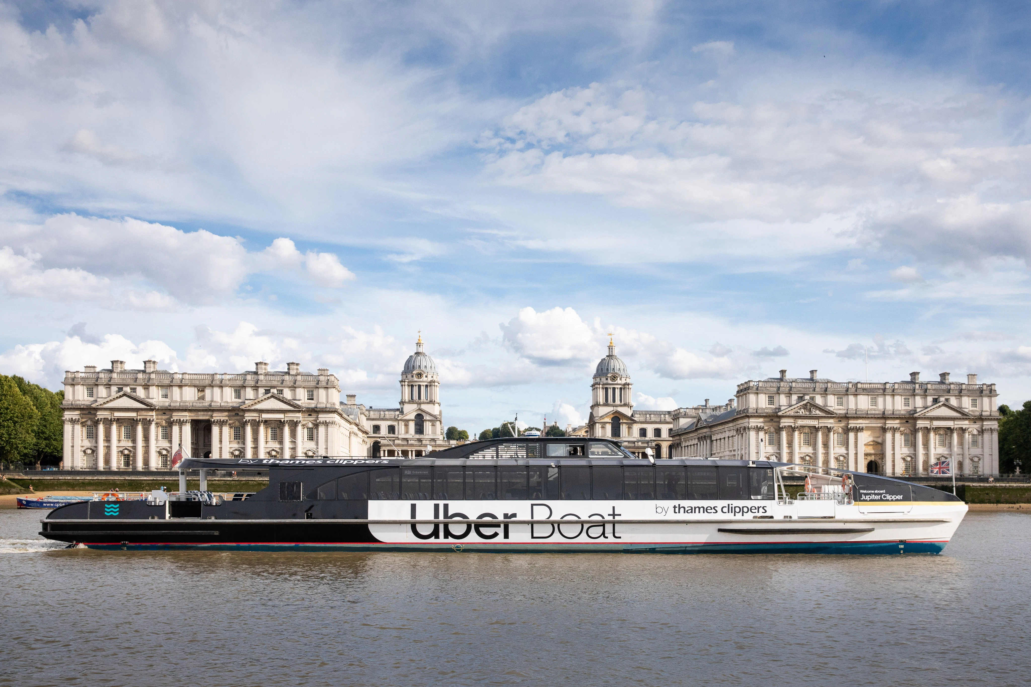 Uber Boat by Thames Clippers: Single Trip Ticket & Painted Hall