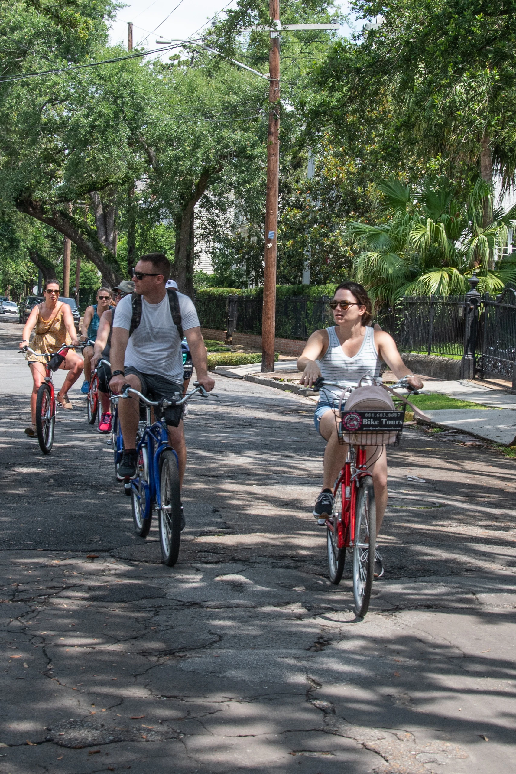 Garden District e Cemitério: Passeio de bicicleta