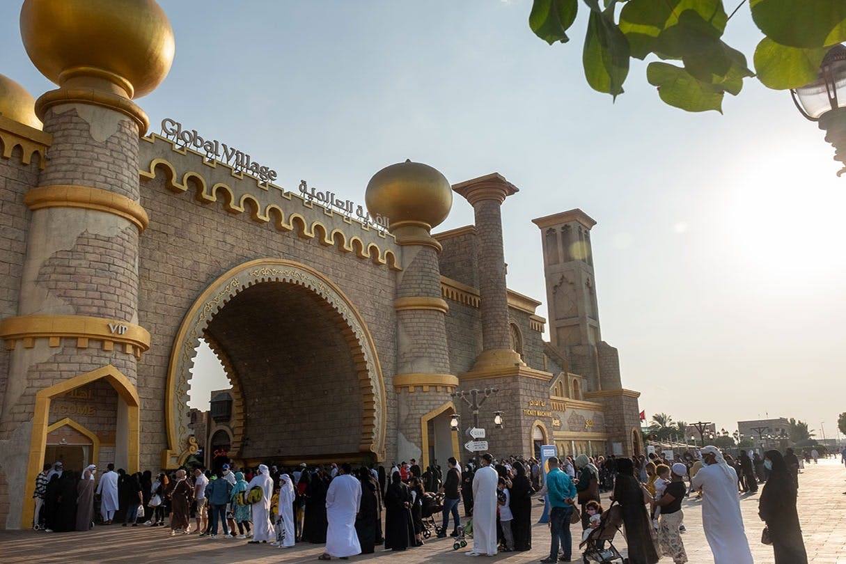 Global Village Entry Ticket + Private Transfer Tickets