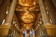 Inside the Painted Hall