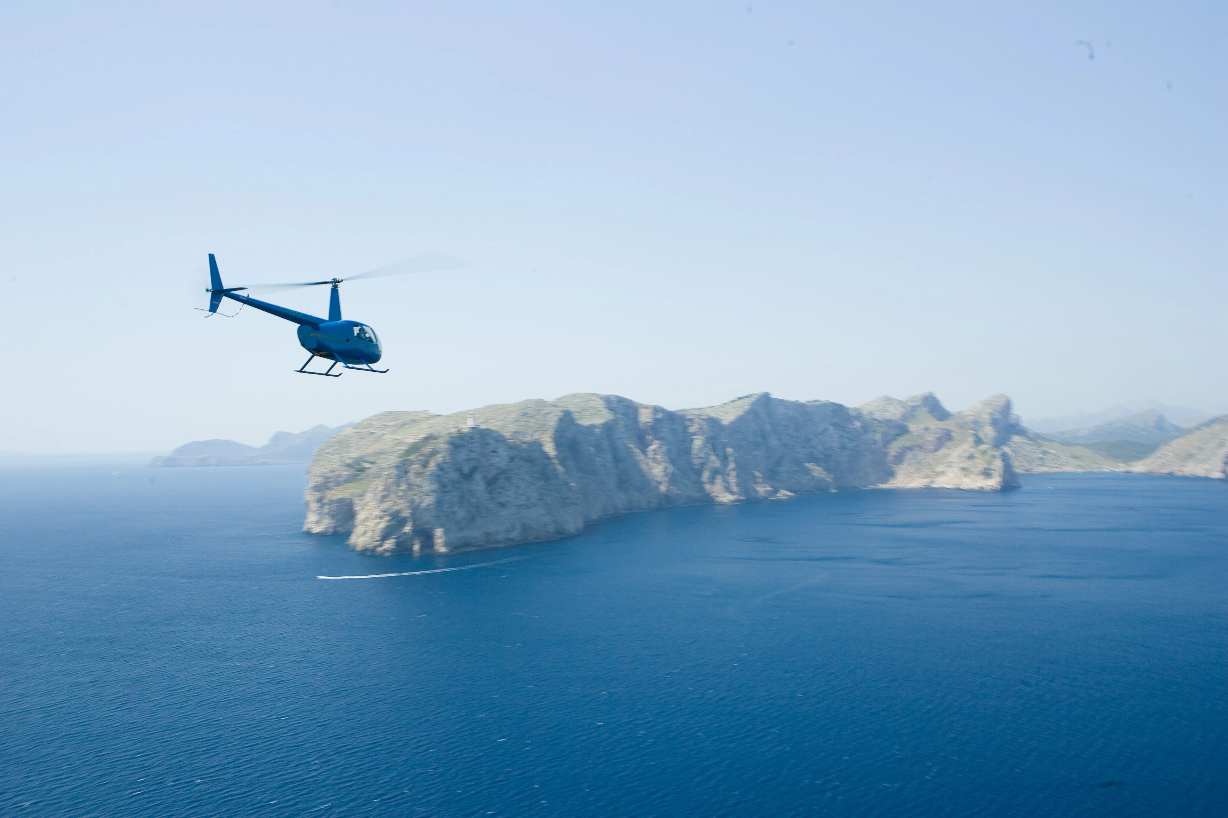 Python Helicopter Flight Mallorca Helicopter Flights