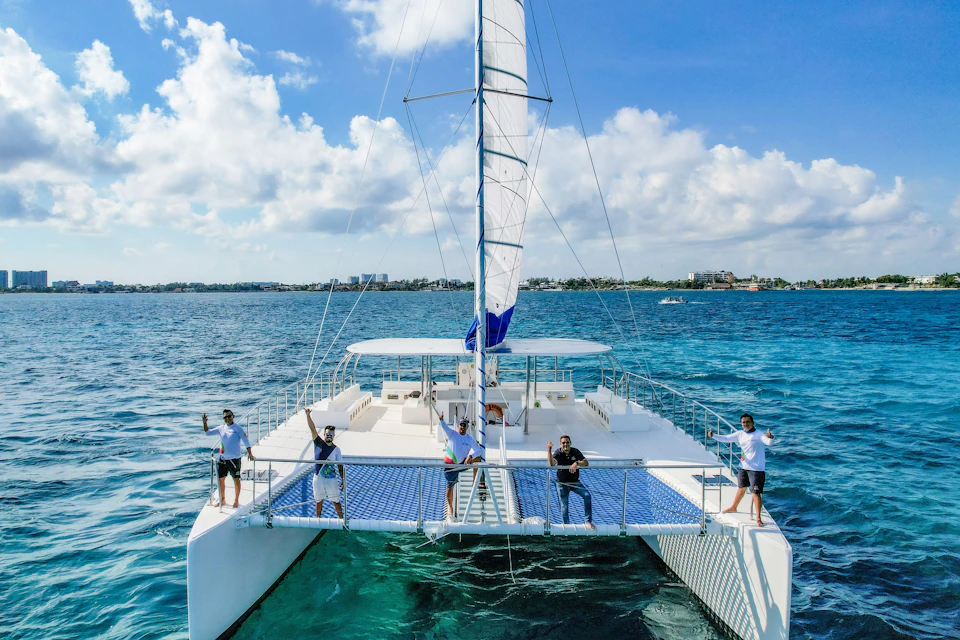 Catamaran to Isla Mujeres