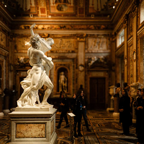 Borghese Gallery Reserved Entry with Audio Guide + Rome Private Golf Cart Tour - Photo 7