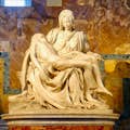 the Pietà of Michelangelo