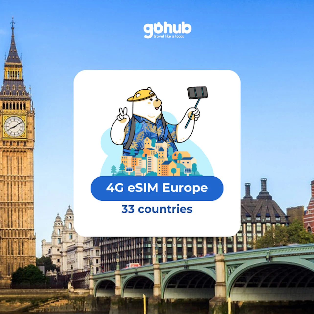 Europe: 33 Regions eSIM in Copenhagen β Tiqets