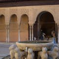 The emblematic Courtyard of the Lions