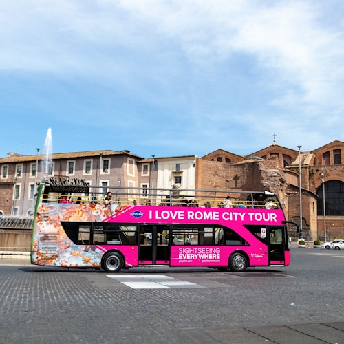 I Love Rome: Tour panorámico en bus turístico