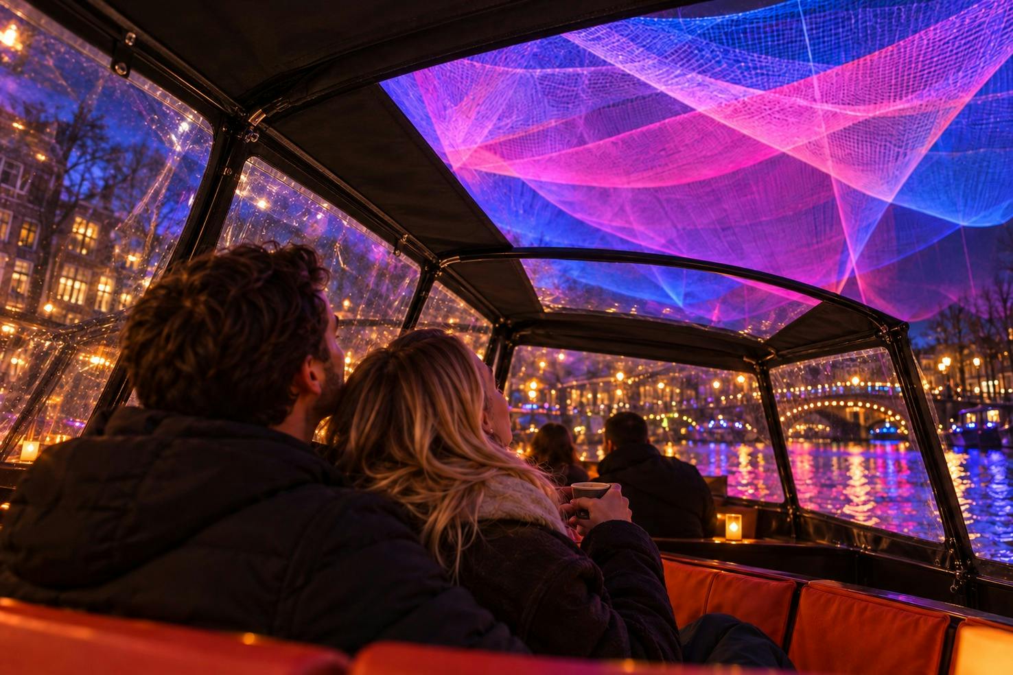 Amsterdam Light Festival: Luxury Boat Cruise + Optional Unlimited Drinks 4