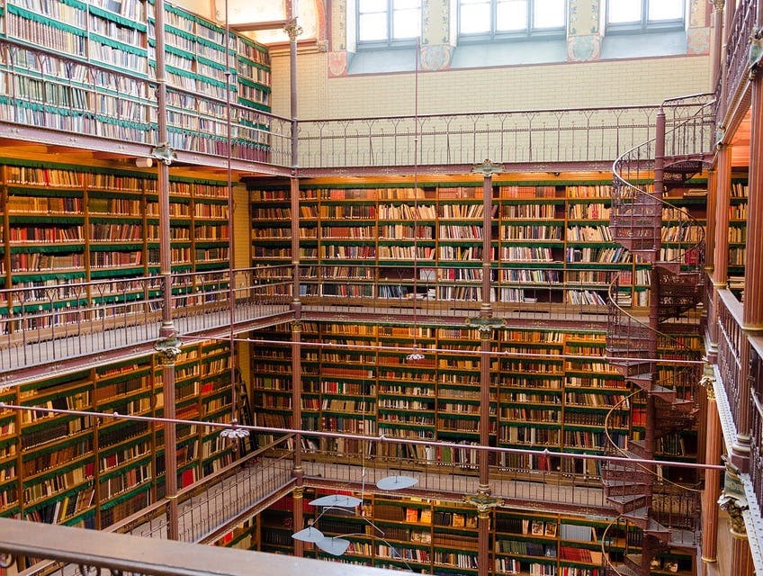 La bibliothèque, Rijksmuseum