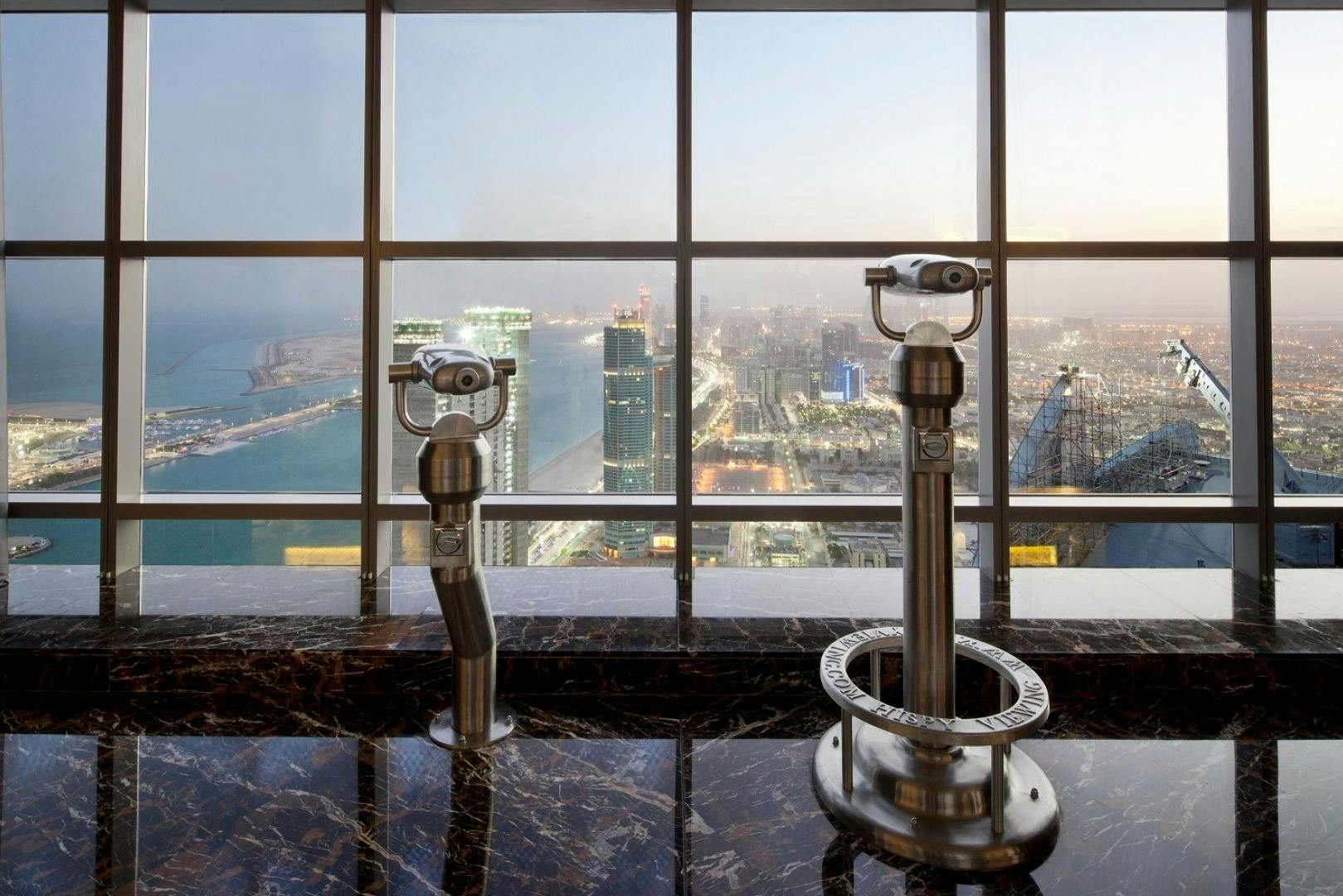 Etihad Tower Observation Deck Admission + F&B Packages