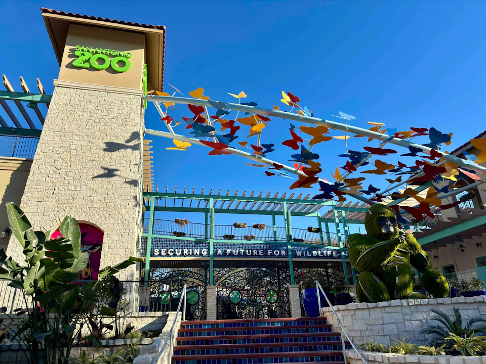 Newly renovated front entrance.
