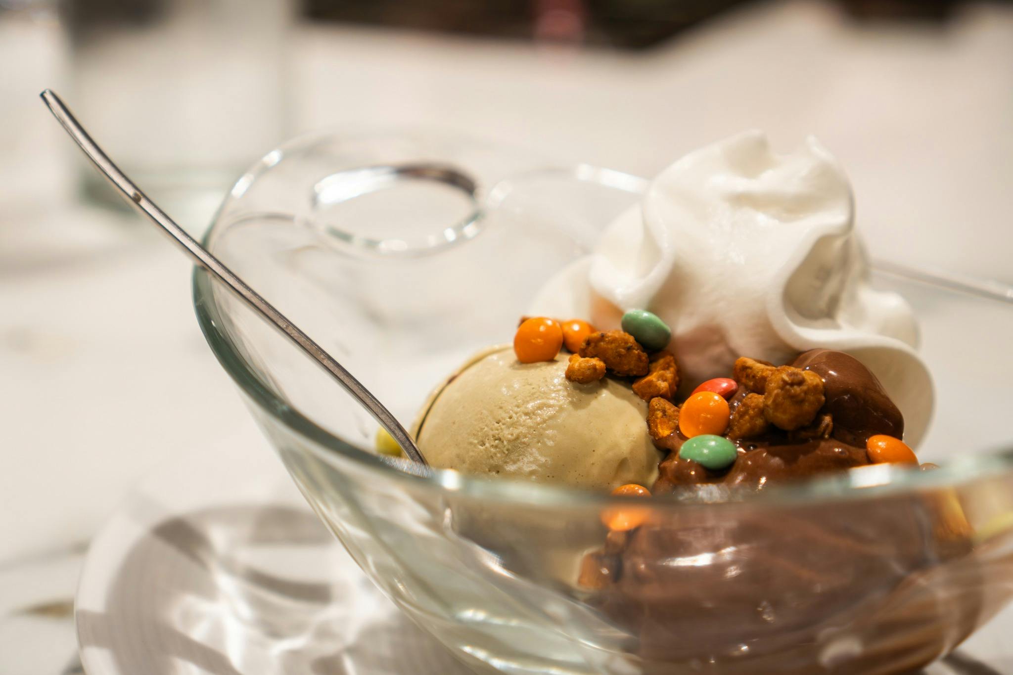 완성된 아이스크림