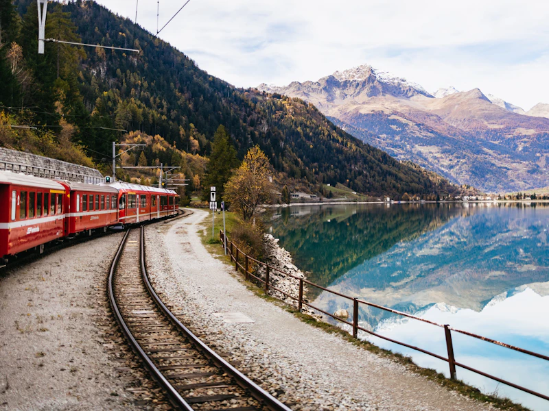 Lake Como & St. Moritz: Day Tour from Milan + Bernina Red Train Ride & Cruise