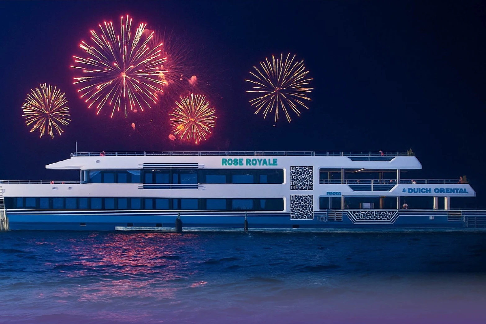 Abu Dhabi: Rose Royale Megayacht Dinner Cruise