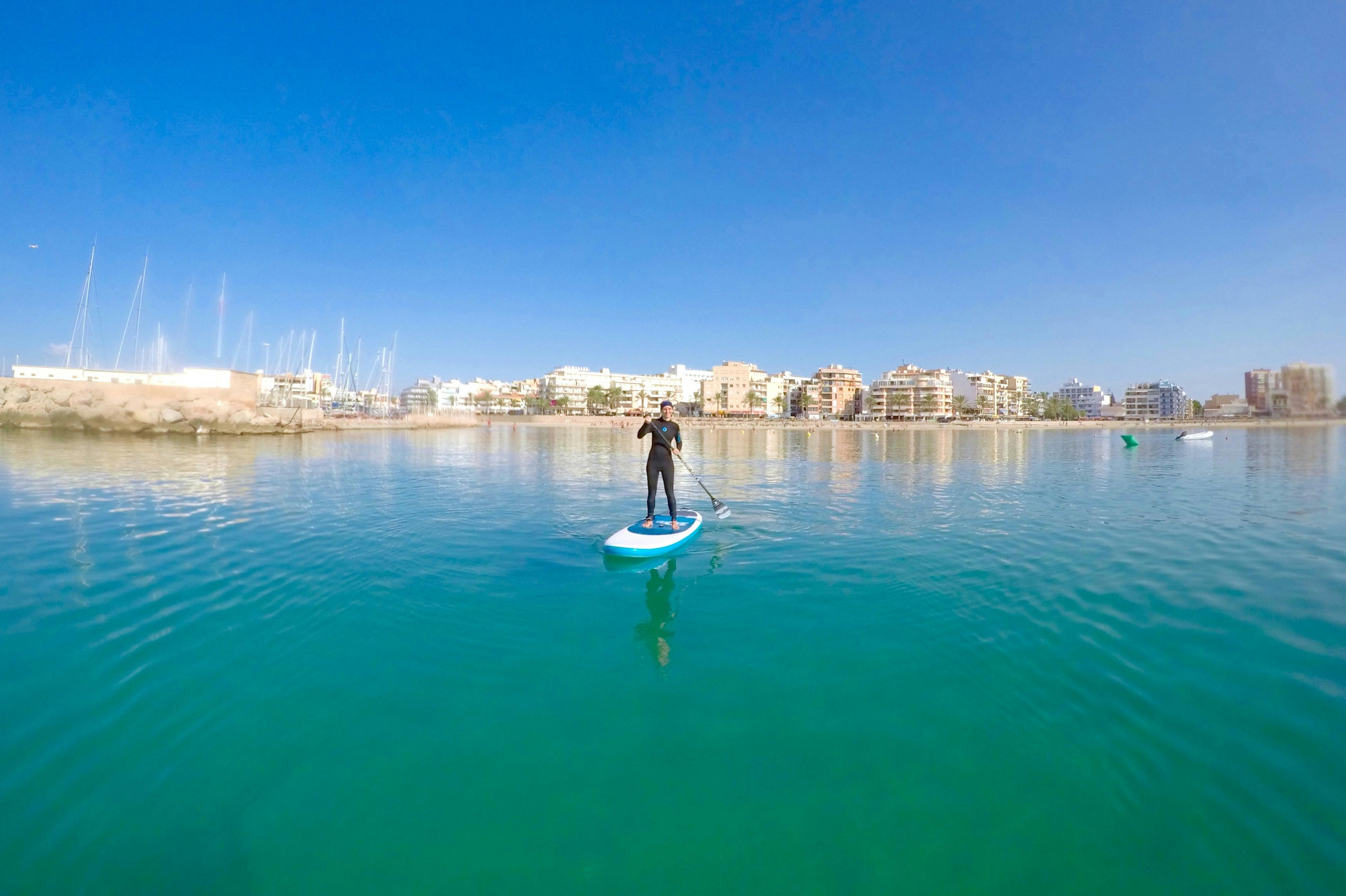 SUP (Stand Up Paddle) classes at BonaOna Mallorca, Playa de Ca'n Pastilla