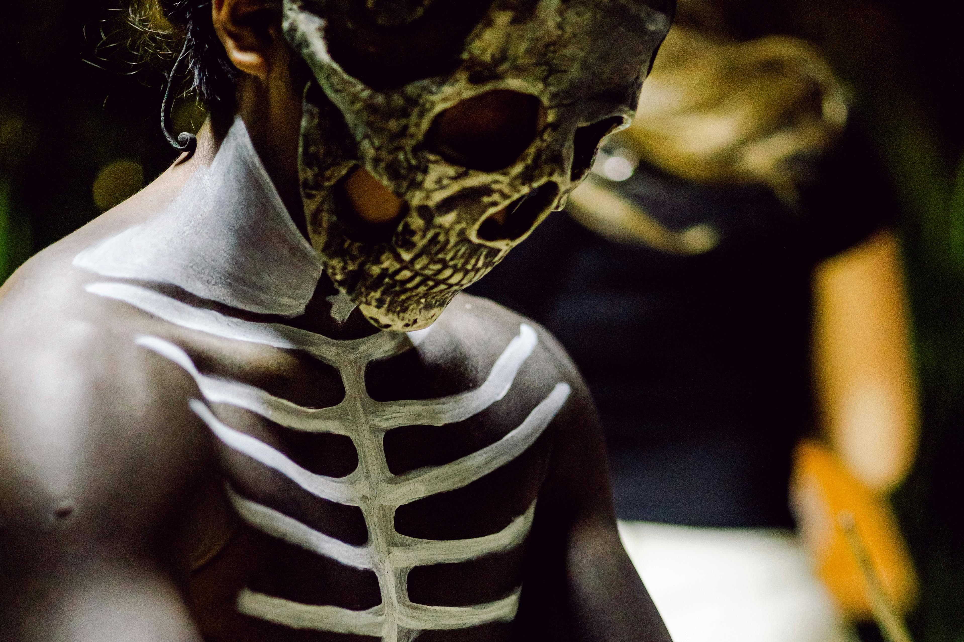 Day of the Dead in a cenote
