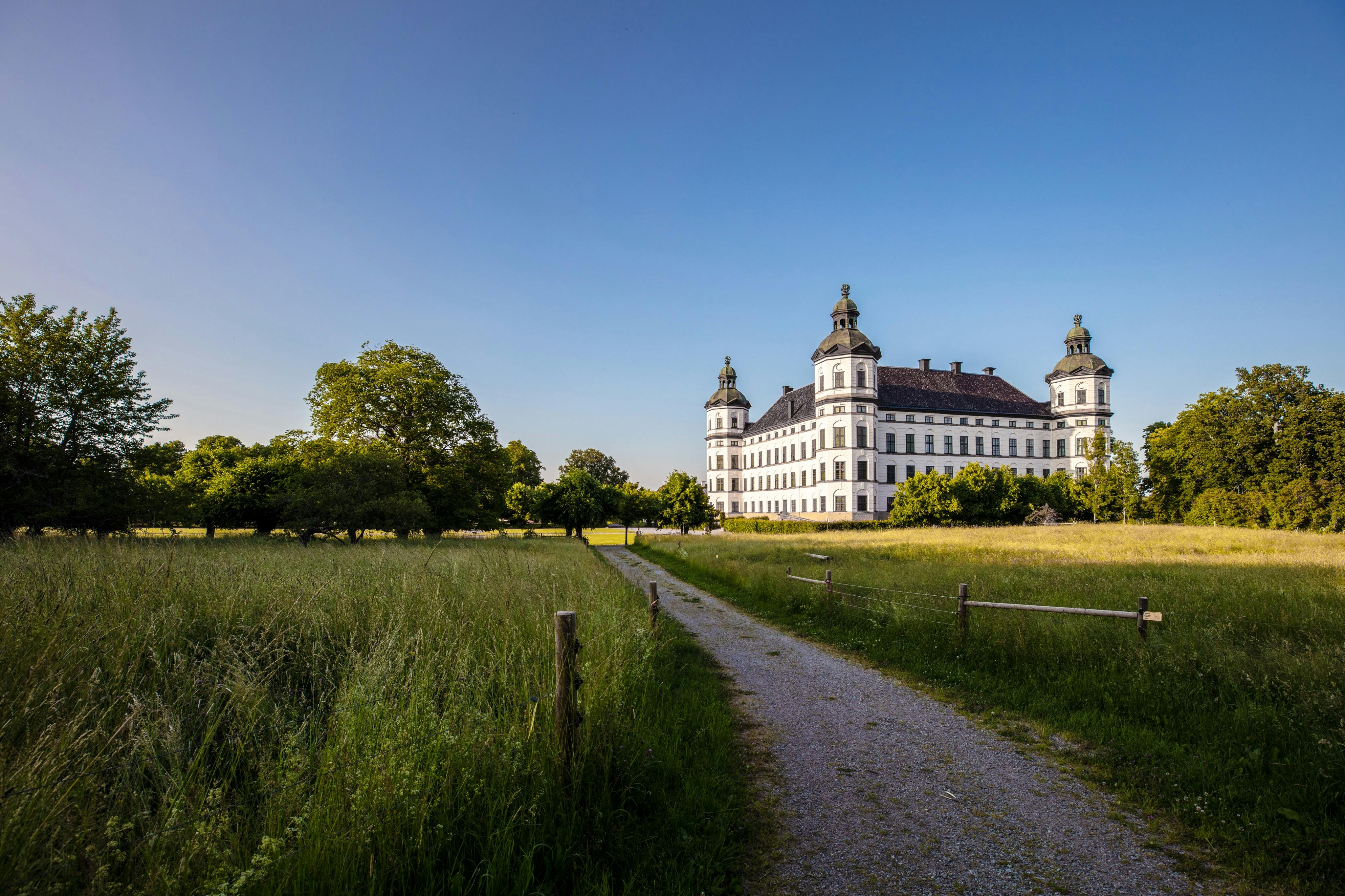 Il castello di Skokloster in una giornata di sole in giugno.