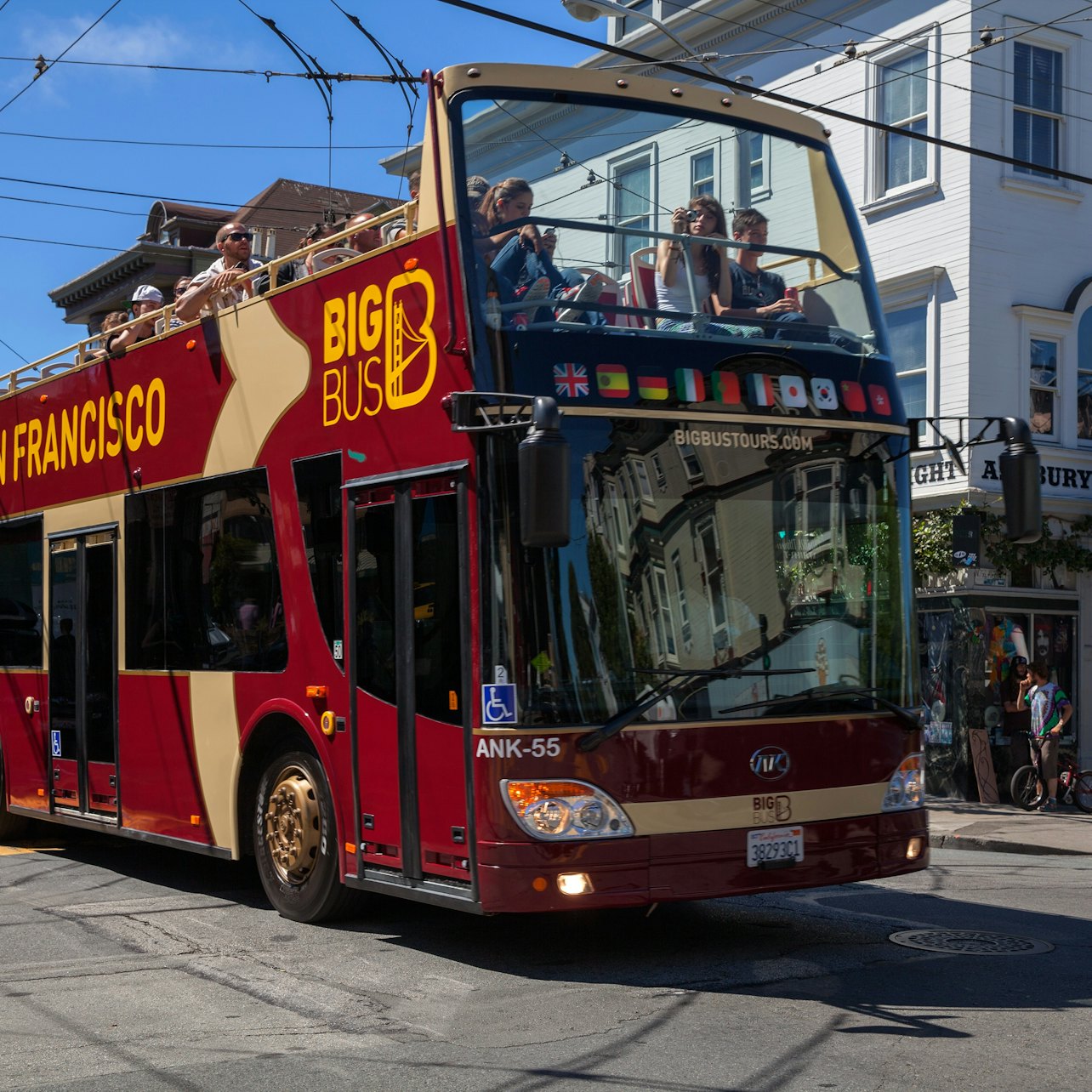 Big Bus San Francisco: Tour en bus turístico - Alojamientos en San Francisco