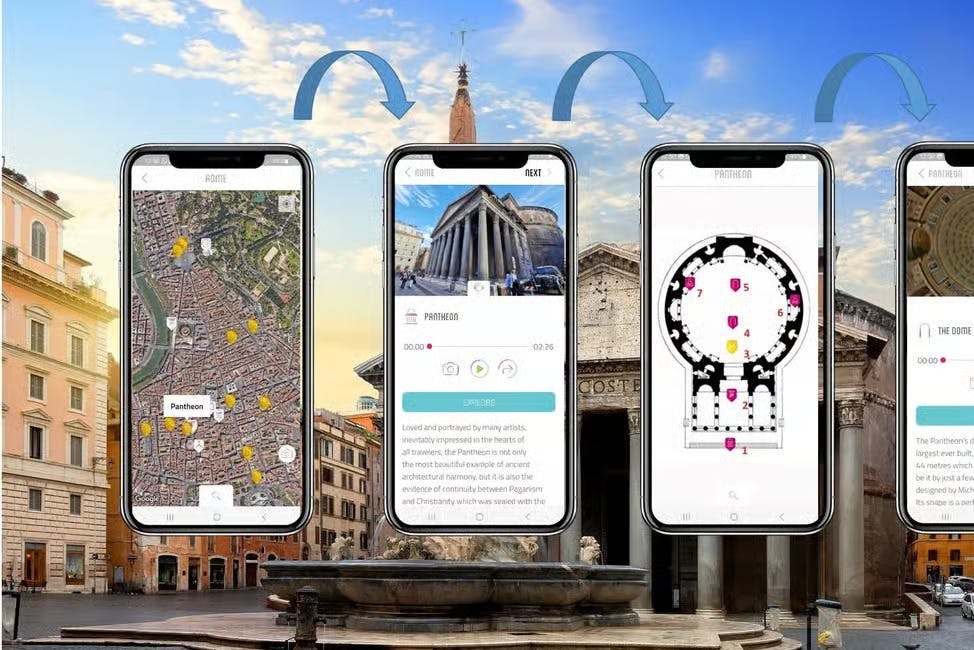 Pantheon: Biglietto con accesso rapido + Audioguida digitale — 3