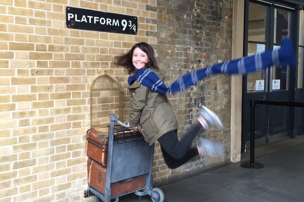 Platform 9 3/4_King’s Cross Station (get to the meeting point 45mins early for a photo - there are always queues!)