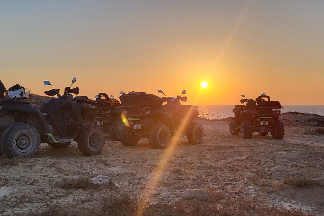 Gozo & Comino: Guided Sunset Quad Bike Tour with Transfers + Boat Ride 5