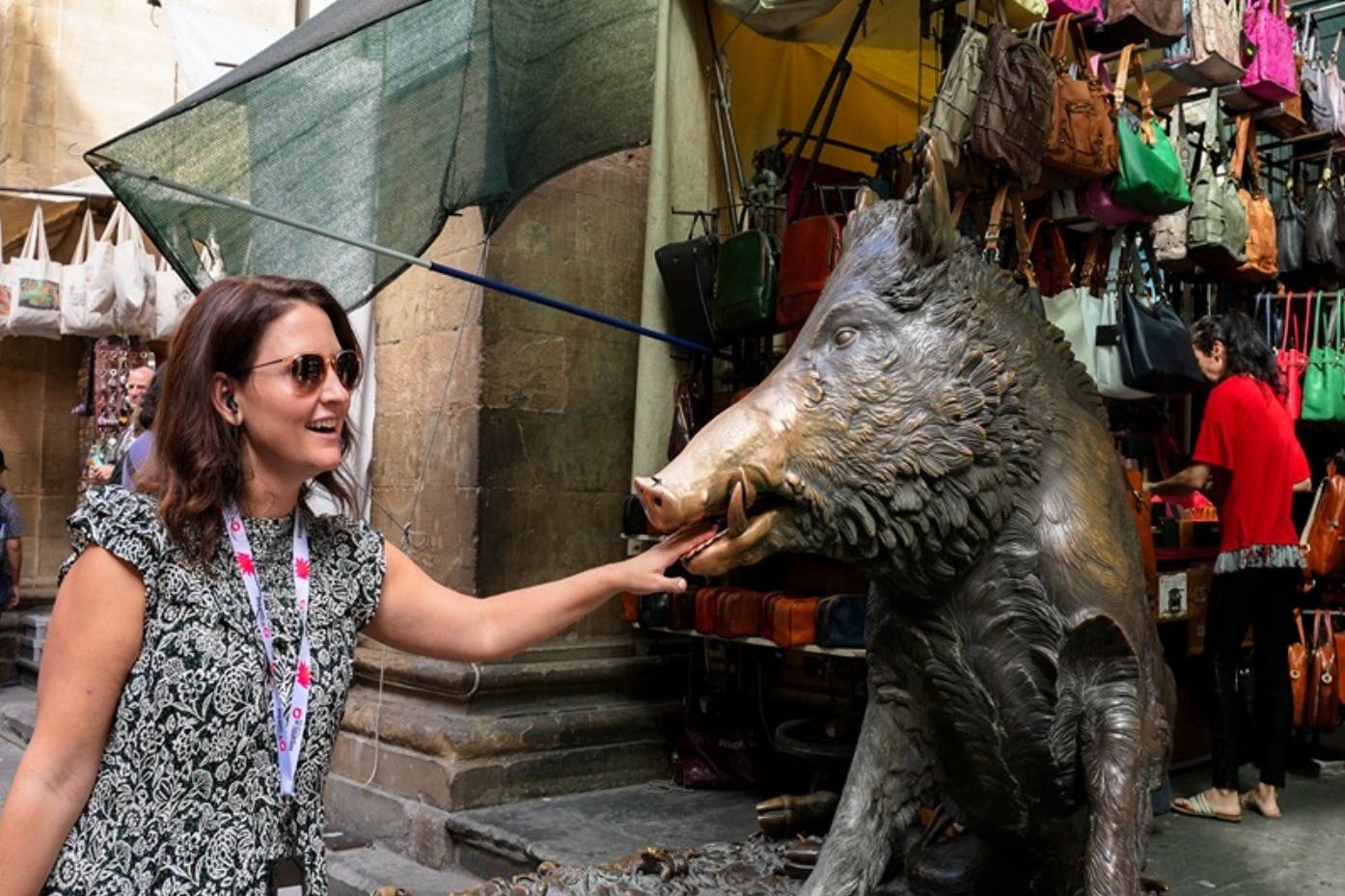 Navštiv bronzového kance ve Florencii a dopřej si pořádnou dávku štěstí.