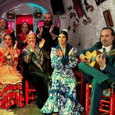 Spectacle de flamenco à Las Cuevas Los Tarantos à Grenade
